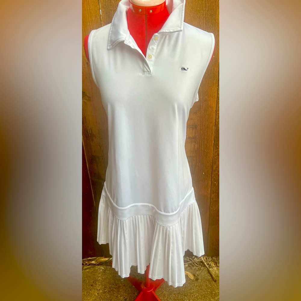 Vineyards Vines Performance White Tennis Dress size L